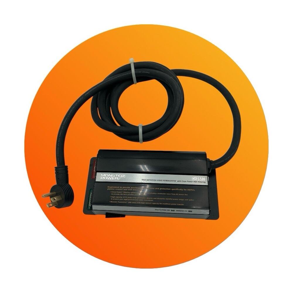 Monster Power HTFS500 High Definition Video Powercenter Surge Protector.